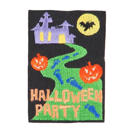 Factory Wholesale Custom Embossed 3D Logo Halloween Pumpkin Party Embroidery Patches