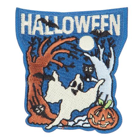 Custom Logo Sew On Garment Halloween Ghost Embroidered Clothing Patches